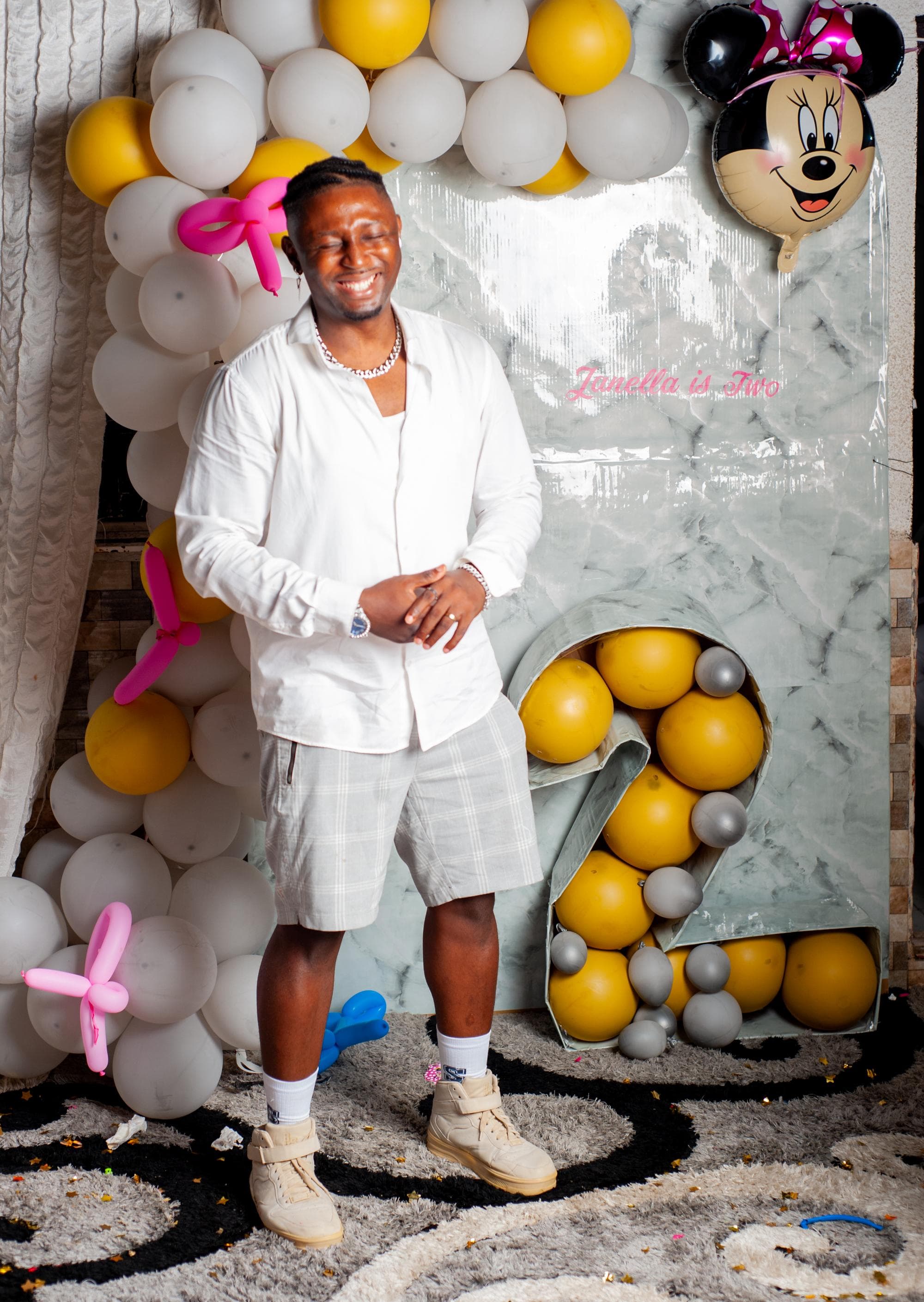 Alexander's at his Niece 2yo Birthday party