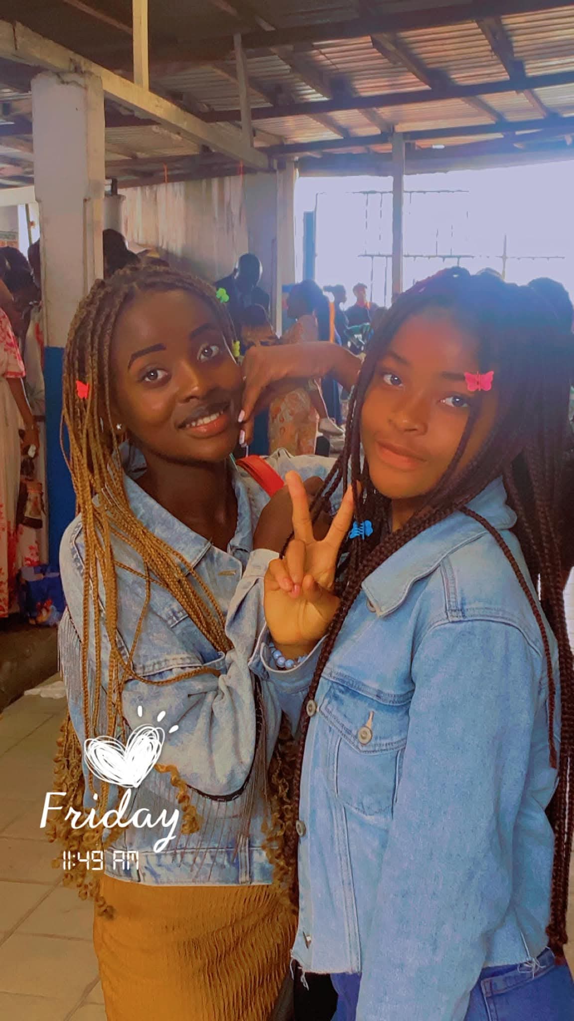 Chams and Mervedie - family photo